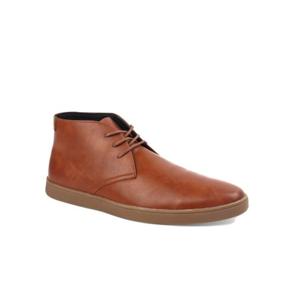 Alfani Men\'s Barrett Chukka Boot Tan with Gum